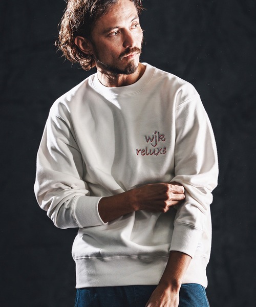 wjk reluxe トレーナー スウェット msw1827-heavy sweat pullover 