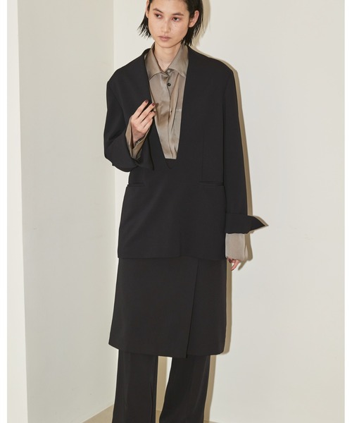 TODAYFUL 「TODAYFUL」 ノーカラージャケット 36inch ベージュ