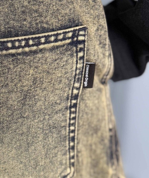 「Classical Origin」 デニムパンツ MEDIUM ブラック メンズ_画像4