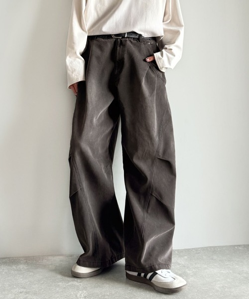 「Classical Origin」 デニムパンツ MEDIUM ブラック メンズ_画像6