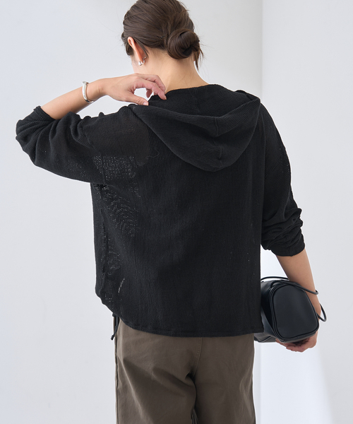 FRAMeWORK（フレームワーク） tシャツ メッシュフードプルオーバー
