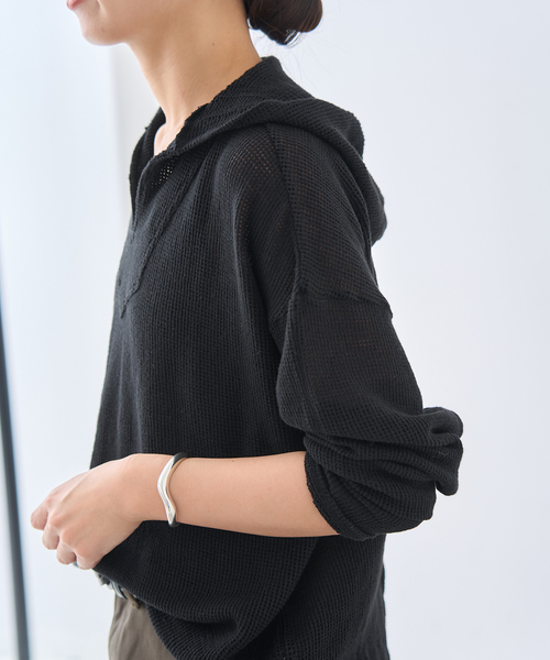 FRAMeWORK（フレームワーク） tシャツ メッシュフードプルオーバー