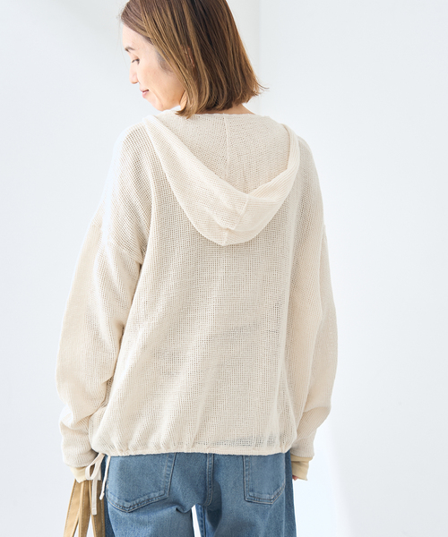 FRAMeWORK（フレームワーク） tシャツ メッシュフードプルオーバー