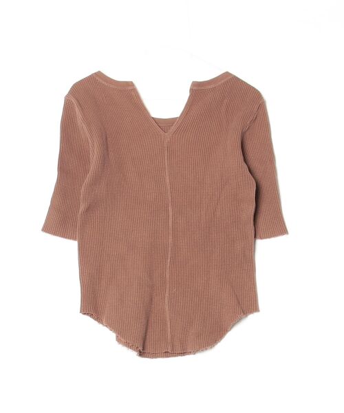 「R JUBILEE」 半袖ニット M ブラウン レディース_画像2