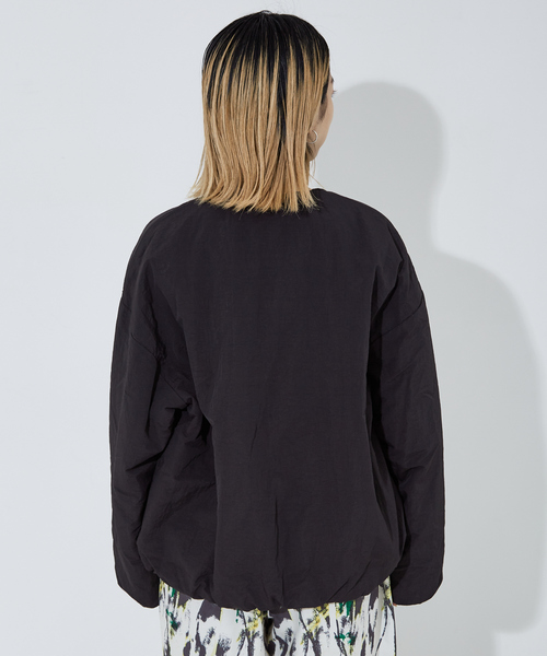 「GERRY」 キルティングブルゾン フリー ベージュ レディース_画像5