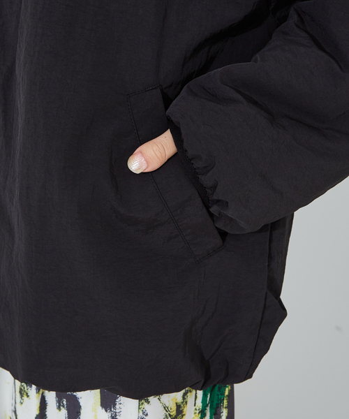 「GERRY」 キルティングブルゾン フリー ベージュ レディース_画像8