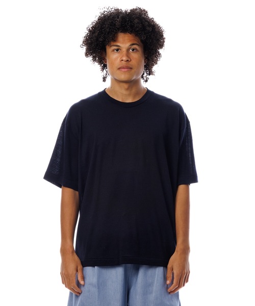 コットンウールカシミアTシャツ B:MING by BEAMS（ビーミング by ビームス）ギザコットン ミックス