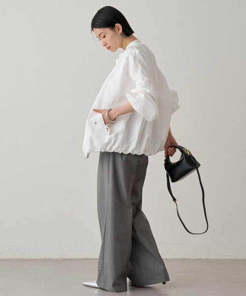 「LOUNGEDRESS」 ブルゾン MEDIUM カーキ レディース_画像5
