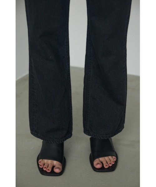 「BLACK BY MOUSSY」 デニムパンツ 23inch ブラック レディース_画像2