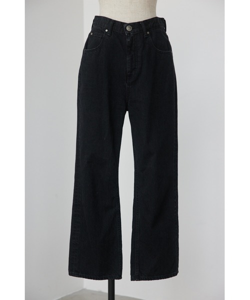 「BLACK BY MOUSSY」 デニムパンツ 23inch ブラック レディース_画像8