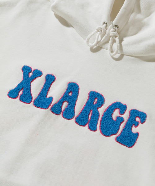 「XLARGE」 プルオーバーパーカー L ブラック メンズ_画像4