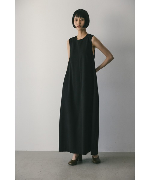「STYLEMIXER」 ノースリーブワンピース MEDIUM ブラック レディース_画像3