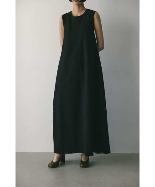 「STYLEMIXER」 ノースリーブワンピース MEDIUM ブラック レディース_画像4