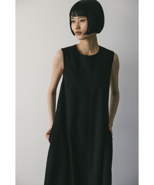 「STYLEMIXER」 ノースリーブワンピース MEDIUM ブラック レディース_画像5