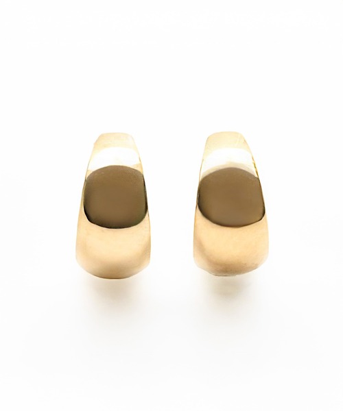 sowi ピアス 大人気月甲ピアスに18金が登場｜K18YG ムーンピアス 5×10