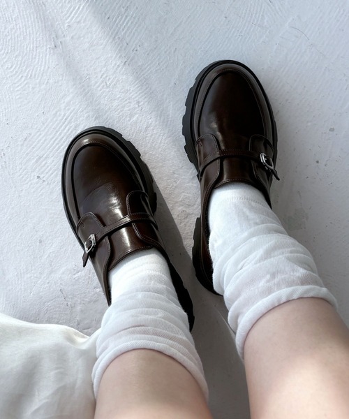 「Heather」 シューズ L ブラック レディース_画像3