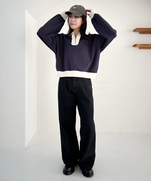 「Heather」 シューズ L ブラック レディース_画像5