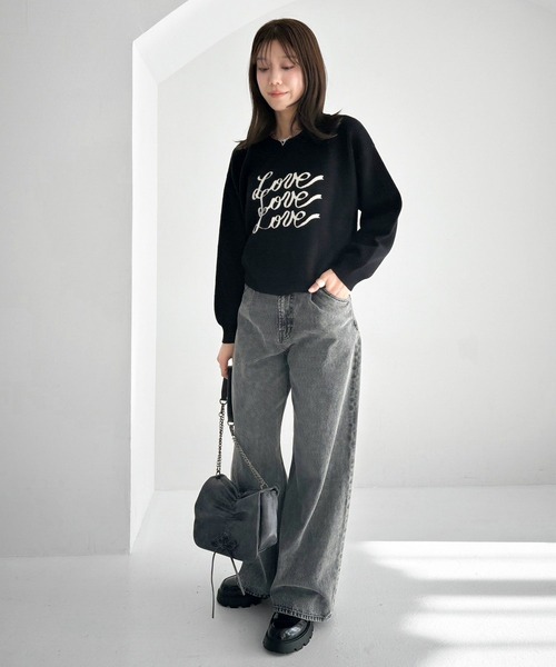 「Heather」 シューズ L ブラック レディース_画像6