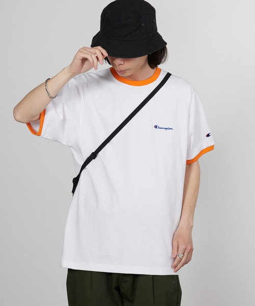 チャンピオン　リンガーT ショートスリーブリンガーTシャツ-【チャンピオン公式】