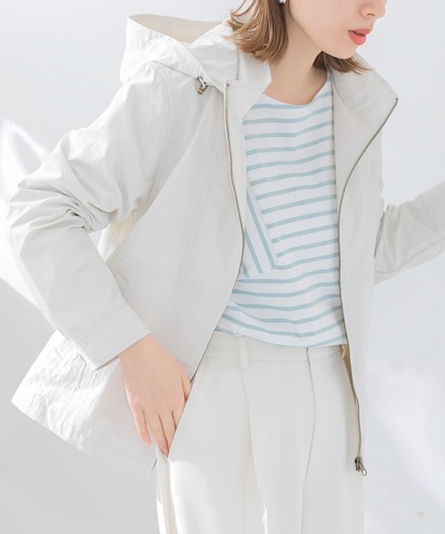 「URBAN RESEARCH Sonny Label」 マウンテンパーカー 38 カーキ レディース_画像2