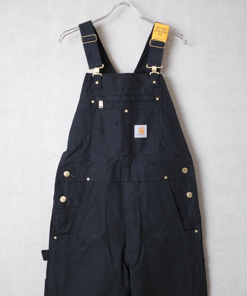 Carhartt ブラックオーバーオール　36✖️32 Carhartt（カーハート） オーバーオール 36 ブラック メンズ