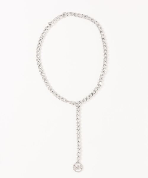 「MICHAEL KORS」 長袖ワンピース X-LARGE ホワイト レディースの画像