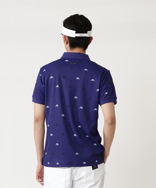 【日本製】PearlyGates PGPRO ゴルフシャツ 青 PEARLY GATES（パーリーゲイツ） uvカット ポロシャツ 「PEARLY GATES