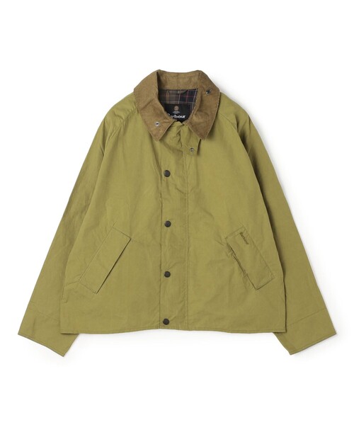 ブルゾン アウター Barbour TRASPORT コットンブルゾン メンズの画像