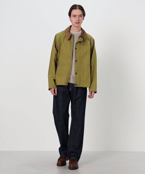 ブルゾン アウター Barbour TRASPORT コットンブルゾン メンズの画像