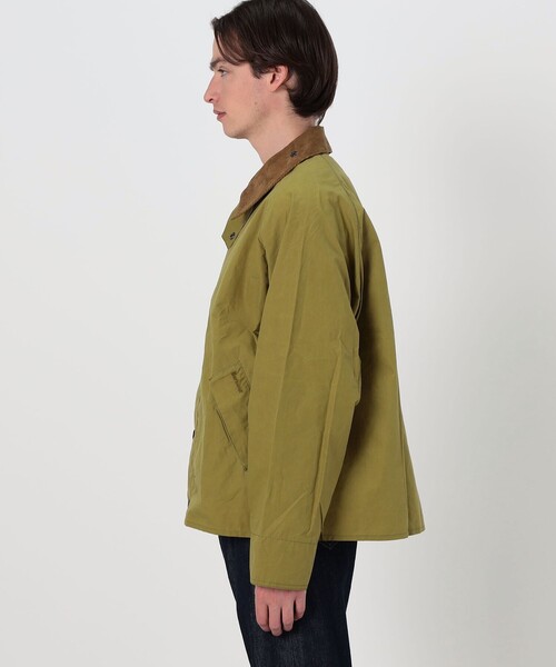 ブルゾン アウター Barbour TRASPORT コットンブルゾン メンズの画像