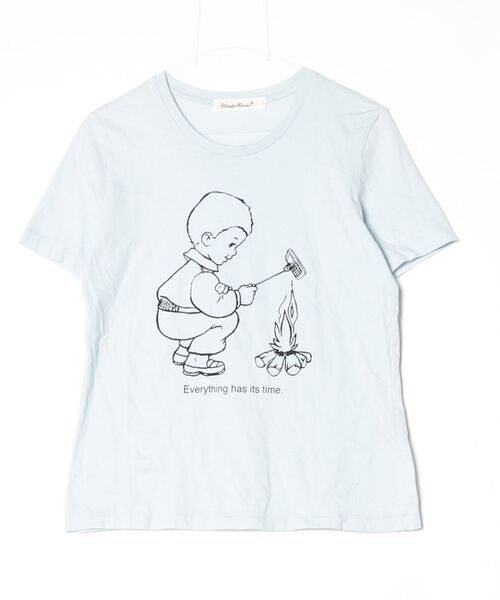 アンダーカバー　レディースカットソー　サイズ1 UNDERCOVER（アンダーカバー） 半袖Tシャツ 1 ブルー レディース