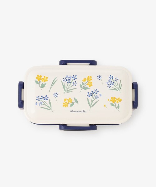 新品Afternoon Tea ランチポーチ、弁当箱セット Afternoon Tea（アフタヌーンティー） 弁当箱 フルールデュクール抗菌4