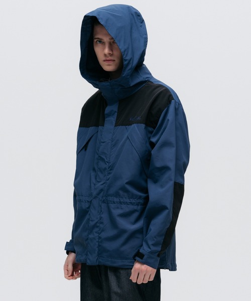 「WILD THINGS」 マウンテンパーカー LARGE ブルー メンズ_画像2