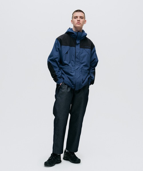 「WILD THINGS」 マウンテンパーカー LARGE ブルー メンズ_画像4