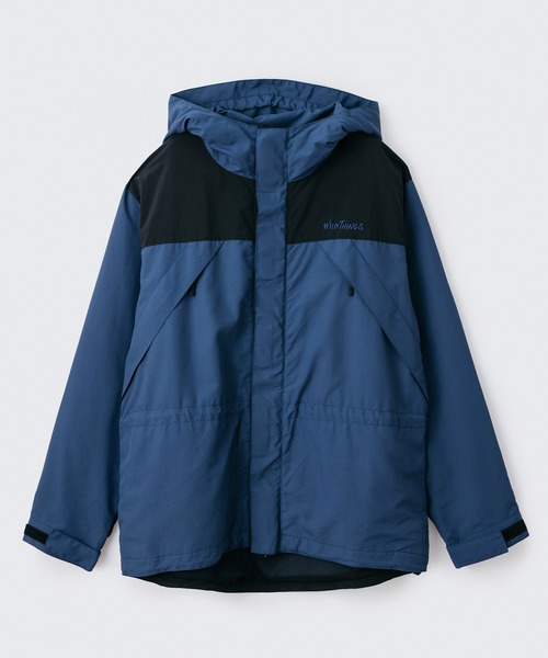 「WILD THINGS」 マウンテンパーカー LARGE ブルー メンズ_画像5
