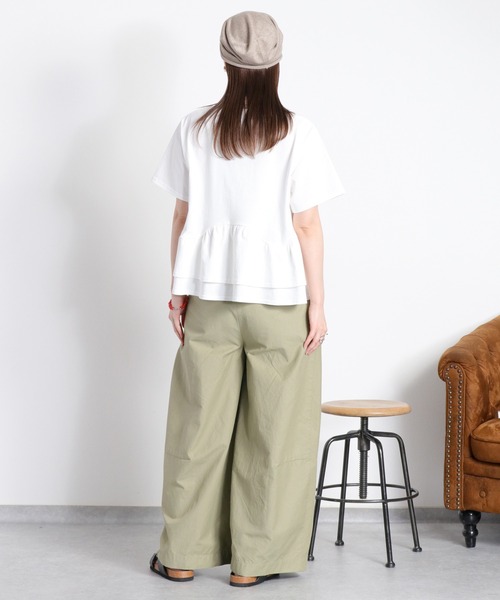 cepo(セポ) tシャツ 半袖 ショートスリーブペプラムトップス cepo(セポ) tシャツ 半袖 ショートスリーブペプラムトップス