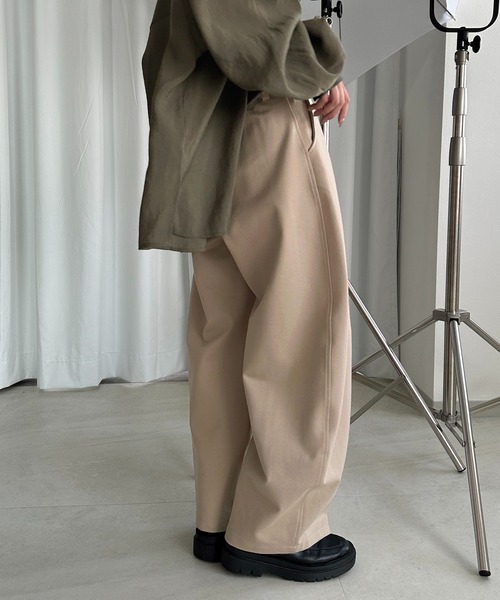 「apres jour mignon」 パンツ MEDIUM ベージュ レディース_画像5