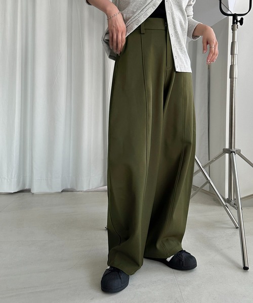 「apres jour mignon」 パンツ MEDIUM ベージュ レディース_画像9