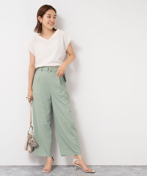 「NOLLEY'S Sophi」 半袖ブラウス 38 ベビーピンク レディース_画像8