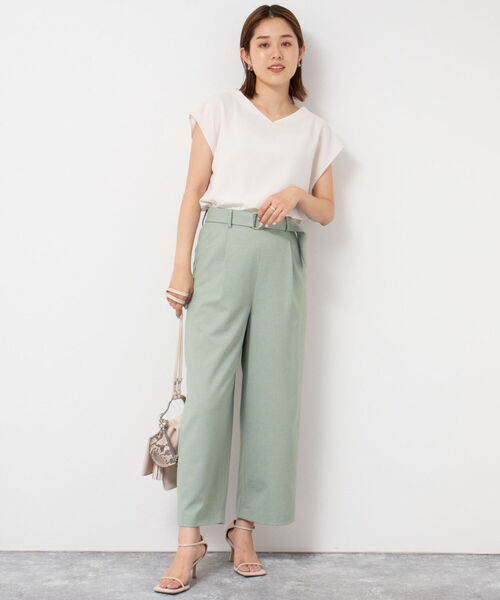 「NOLLEY'S Sophi」 半袖ブラウス 38 ベビーピンク レディース_画像9