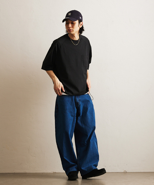 「417 EDIFICE」 半袖Tシャツ LARGE ブラック メンズ_画像9
