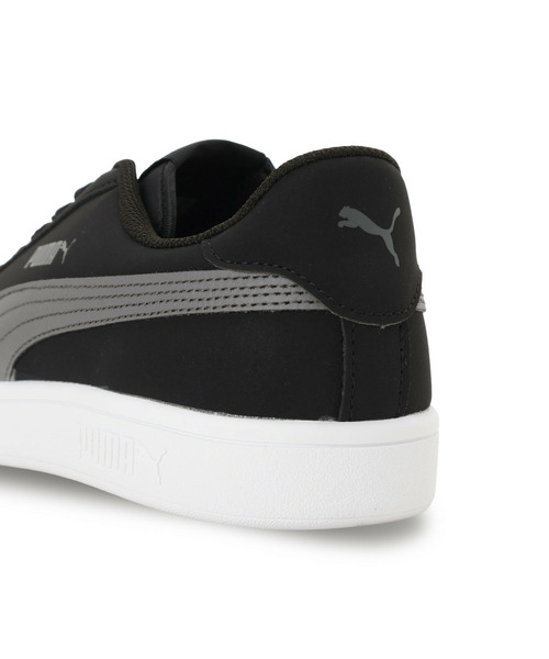 「PUMA」 ローカットスニーカー 24.5cm ホワイト×ブラック メンズ_画像3