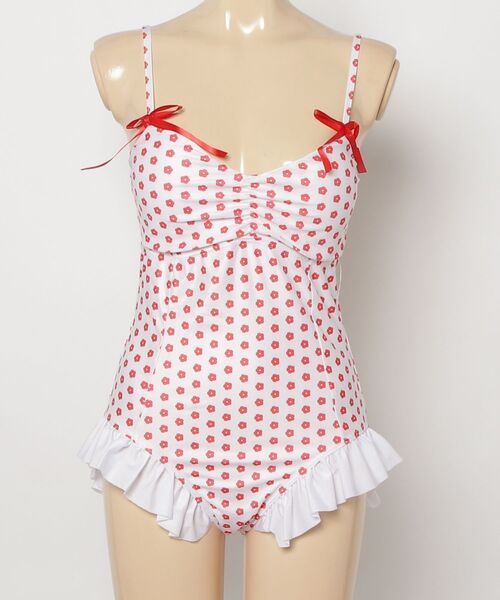 gossip!ロサンゼルス 水着 「Y2Kガーリー」 ワンピース ドット柄