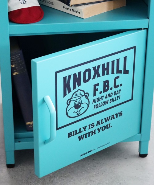 niko and…（ニコアンド） 家具 「BILLY(ビリー)」スチールキャビネット