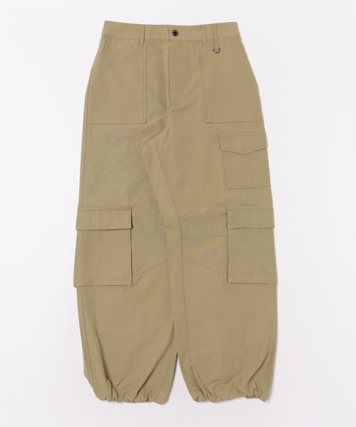 「JEANASIS」 カーゴパンツ MEDIUM ベージュ レディース_画像2
