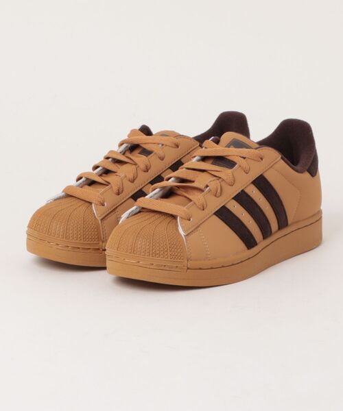チョコ SUPERSTAR アートプリントスニーカー21センチ adidas（アディダス） スニーカー SUPERSTAR TD スーパースター TD