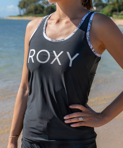 MAI様⑅⃛ロキシー セパレート水着 タンキニ L ROXY 水着 LOOK UP/ロキシータンキニ水着 レディース : ZOZOTOWN