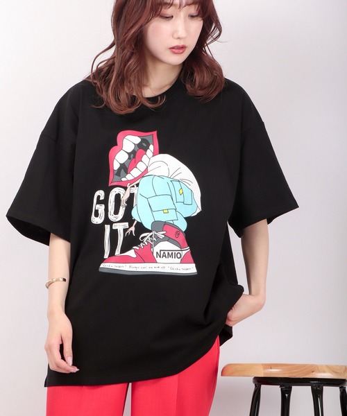 RE730 tシャツ なみおくんビッグシルエット半袖Tシャツ メンズ