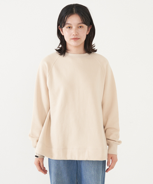 collex tシャツ 「手洗い可」裏起毛Aラインスウェットプル