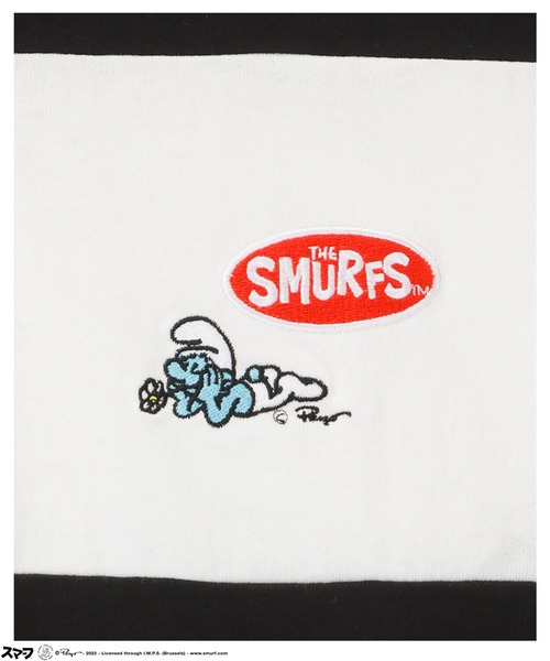 tシャツ Smurf スマーフ ロングスリーブラガーシャツ メンズ